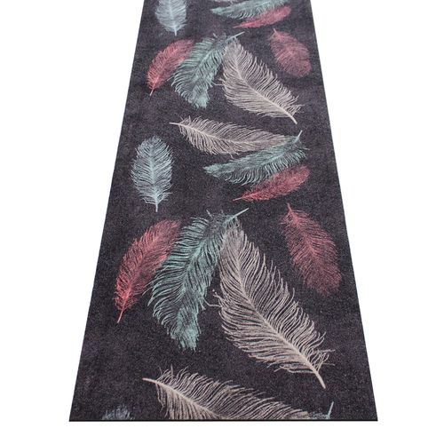 Runner Rug Carpet Runner Feather Design Hallway Runner Front