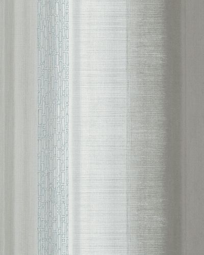 186760 Wallpaper stripes design grey silver blue gloss Marburg Loft 59343