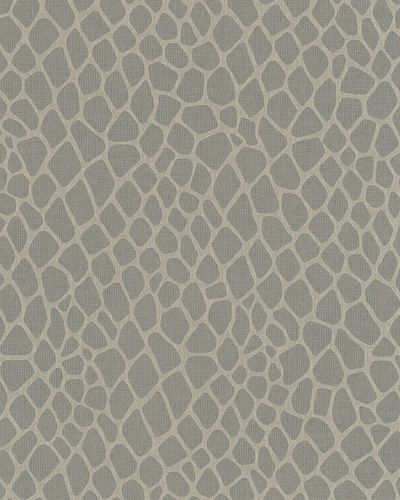 Article picture Wallpaper giraffe skin taupe silver gloss Marburg Merino 59113