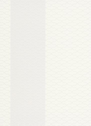 Article picture Wallpaper ornaments white grey gloss Erismann Darling 6481-31