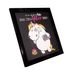 Side Unicorn Mural Chubby Unicorn Glitter Bad Unicorn Picture 50 x 50cm 2