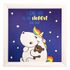 Unicorn Mural Chubby Unicorn Stars Luminous Picture 50 x 50cm 1