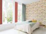 Article picture Wallpaper Rasch Lucy in the Sky plain mottled red orange 803907 3