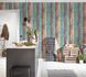 Wallpaper wooden style used turquoise AS Creation 30723-1 4