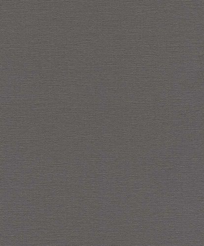 Non-woven Wallpaper Rasch Hotspot plain texture grey 804355