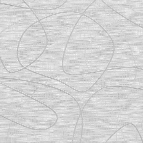 Non-woven Wallpaper lines white glitter P+S Novara 13585-30