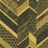 Article picture Wallpaper stripes ornament gold black metallic P+S 02534-10 1