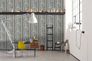 Product view Wallpaper Neue Bude 2.0 wooden vintage brown turquoise 36119-3 4