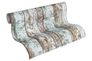 Article picture Wallpaper Neue Bude 2.0 wooden vintage brown turquoise 36119-3 2