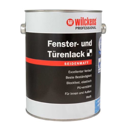 Wilckens Profi Window & Door Varnish Lacquer white 750 ml mat