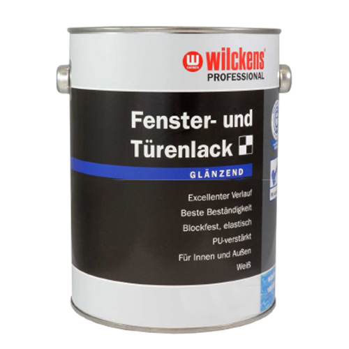 Wilckens Profi Window & Door Varnish Lacquer white 750 ml shiny