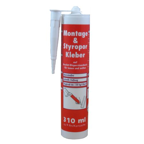 Wilckens Styrofoam Adhesive Glue Cartridge 310ml
