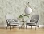 Non-Woven Wallpaper Palm Leaves green livingwalls 6385-4 5