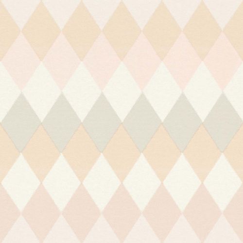 Articleimage Non-Woven Wallpaper Diamond brown grey Rasch Textil Boho Chic 148680