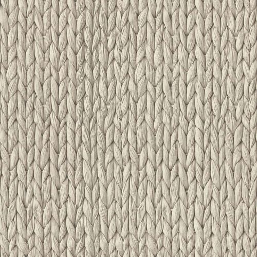 Non-Woven Wallpaper Rope String grey 048701