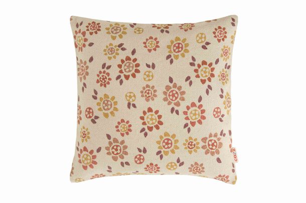 Pillow Case Deco Cozz Flowers Chiffa spice 45x45cm 5060-02