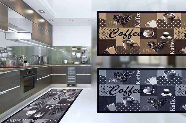 Kitchen Runner Rug Carpet Mats Cafe Coffee | washable