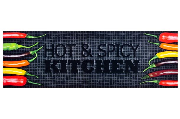 Kitchen Runner Rug Carpet Mats Hot & Spicy | washable