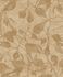 Non-woven Wallpaper Leaves bronze gold 109817 1