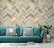 Image Non-Woven Digital Print Photo Wallpaper chevron zig zag | IW2301 1
