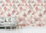 Product Picture Non-Woven Digital Print Photo Wallpaper chevron triangle | IW2402 1