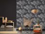 Illustration Designer Wallpaper Non-Woven Michalsky plain unicolour black 36504-5 3