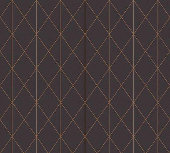 Non-Woven Wallpaper Graphic black Gloss 36575-4