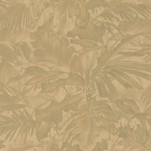 Artcle picture Wallpaper Rasch Mandalay leaves shadow style goldgloss 529234