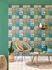 Detail picture Non-Woven Wallpaper moroccan tiles green turquoise 36485-1 3