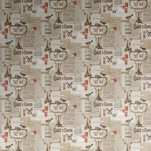 Vintage beige brown paper wallpaper Ideco homePOB-31-01-8