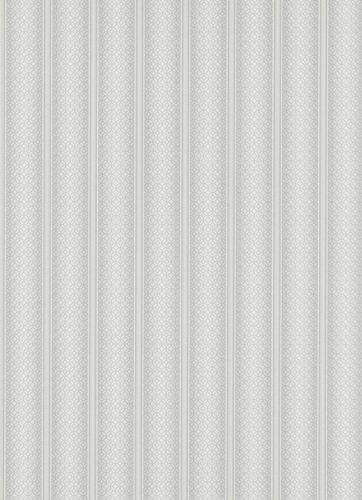 Non-woven wallpaper 5807-10 stripes cream metallic