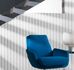 Non-woven wallpaper 5807-10 stripes cream metallic 2