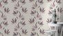 Wallpaper Rasch floral retro cream white gloss 808742 5