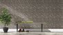 Wallpaper Rasch 3D stone wall brown blue 863420 3