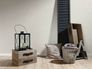  Non-Woven Wallpaper Plain Vintage grey beige 36720-4 2