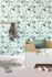 Kids Wallpaper jungle animals blue white Rasch 531800 3