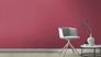 Picture Non-woven wallpaper plain textile look 423952 red 3