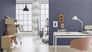 Picture Non-woven wallpaper plain textile look 423983  3