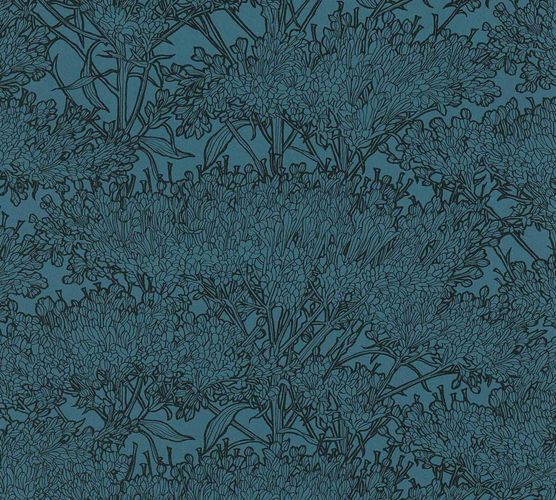 Article picture Wallpaper floral tree blue 36972-6