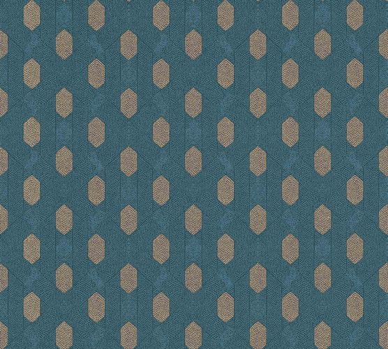 Article picture Wallpaper graphic diamond blue 36973-4