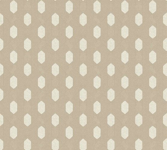 Article picture Wallpaper graphic diamond taupe 36973-7