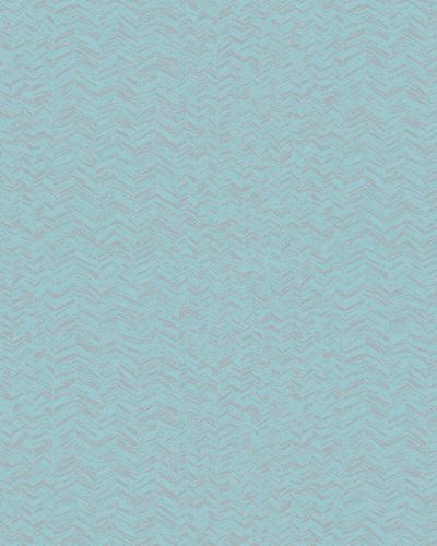 Non-woven Wallpaper Herringbone Pattern blue grey 31246
