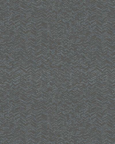 Wallpaper Herringbone Pattern brown silver Metallic