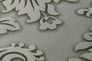 Non-Woven Wallpaper Baroque green grey Glitter 36898-1 3