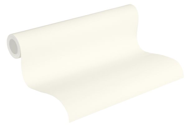 Non-Woven Wallpaper Uni Design cream white 36899-1