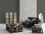 Non-Woven Wallpaper Stone Wall grey 36912-2 4