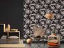 Non-Woven Wallpaper Bamboo Leaves Design blackpink 4
