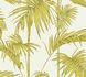 Non-Woven Wallpaper Bamboo Leaves Design cream green 1