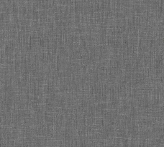 Non-Woven Wallpaper Textile Look Uni grey 36922-3