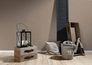 Non-Woven Wallpaper Textile Look Uni brown 36922-5 3